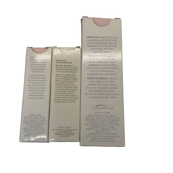 Set of 3! Mary Kay Satin Lips Lip, satin lip mask and lip primer! - Picture 3 of 6